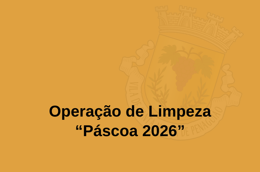 Opera&ccedil;&atilde;o de Limpeza &ldquo;P&aacute;scoa 2026&rdquo;